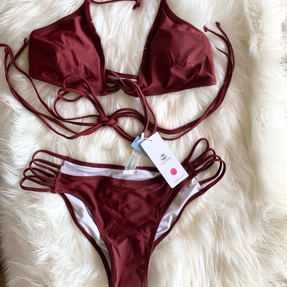 NWT CUPSHE Bikini Size Large